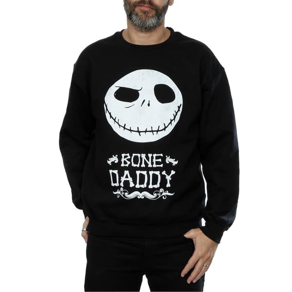 Disney Herr Nightmare Before Christmas Bone Daddy Tröja L Black L