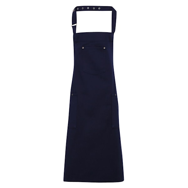 Premier Unisex Vuxen Twill Chino Full Apron One Size Marinblå Navy One Size