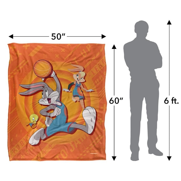 Space Jam: A New Legacy Tune Squad Action Pose Filt En Storlek Multicoloured One Size