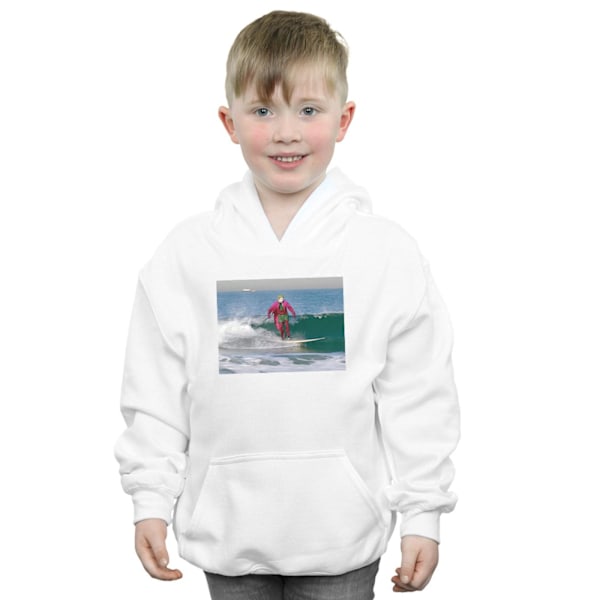 DC Comics Boys Batman TV-serie Joker Surfing Hoodie 9-11 år White 9-11 Years