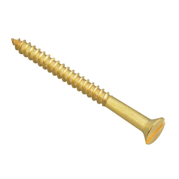 Forgefix Träskruvar, Spårskruv, Försänkt, Mässing 2 tum x 8 ForgePack 8 M Multi Colour 2in x 8 ForgePack 8