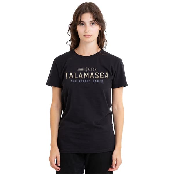 Talamasca Dam/Dam Logotyp T-shirt M Svart Black M