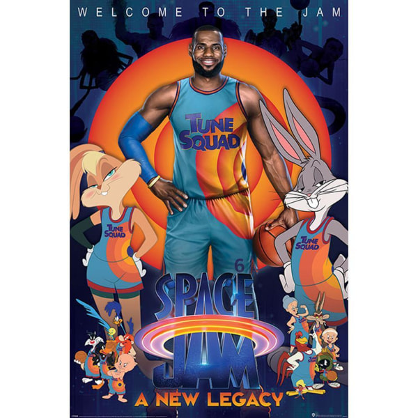 Space Jam A New Legacy Poster One Size Flerfärgad Multicoloured One Size