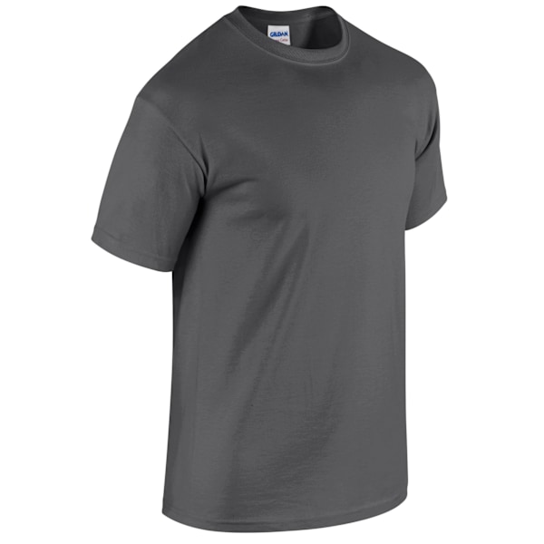 Gildan Herr Heather Heavy T-Shirt XXL Mörk Heather Dark Heather XXL