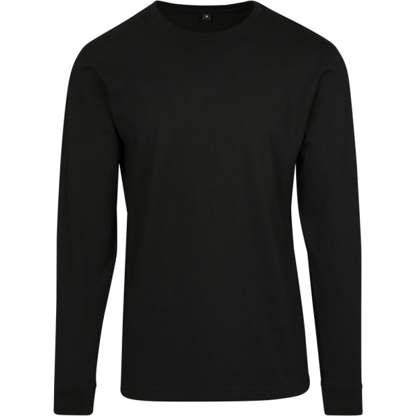 Bygg ditt varumärke Långärmad tröja för män XS Svart Black XS
