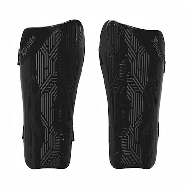 Precision Unisex Vuxen Origin.0 Benskydd med Rem S Svart/Grå Black/Charcoal S