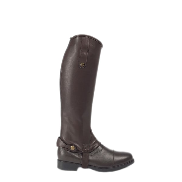 Brogini Unisex Barn Läder Treviso Piccino Gaiters Ålder 8 Brown Age 8