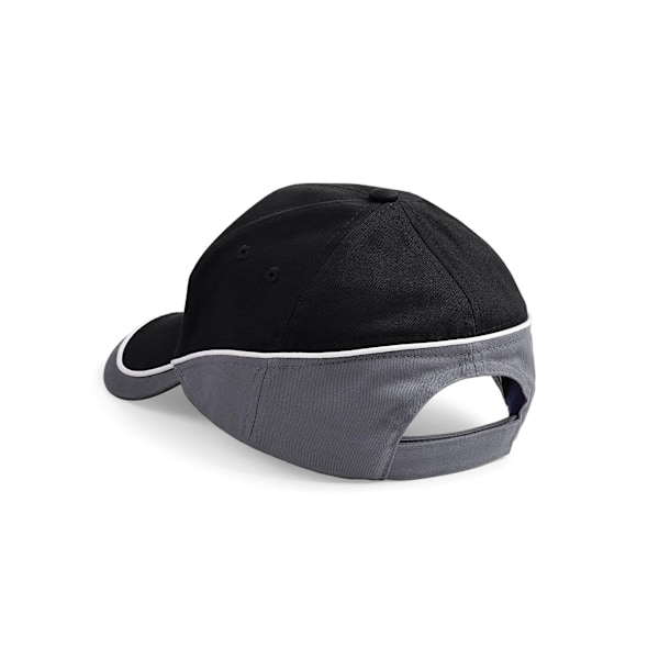 Beechfield Teamwear Competition Cap One Size Black/Graphite Grå Black/Graphite Grey/White One Size