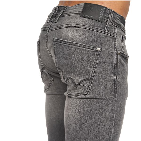 Duck And Cover Mens Maylead Slim Jeans 30R Grå Grey 30R