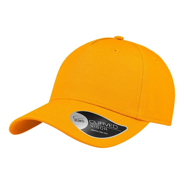 Atlantis 5 Panel Structured Cap One Size Gul Yellow One Size