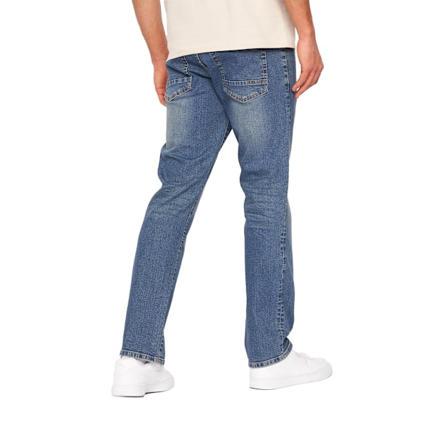 Crosshatch herr Princed Denim Jeans 36S Stone Wash Stone Wash 36S