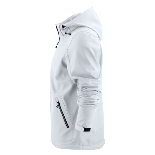 Printer Herr Karting Soft Shell Jacka 4XL Vit White 4XL