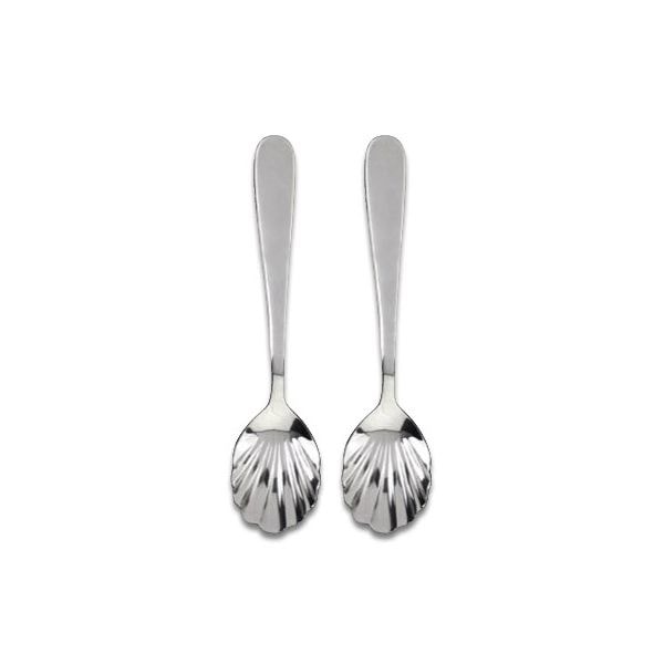 Grunwerg Windsor socker skedar (set om 2) One Size Silver Silver One Size