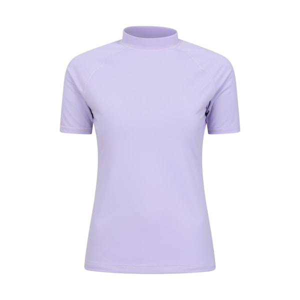 Mountain Warehouse Dam/Kvinnors UV-skydd Rash Guard 10 UK Lilac 10 UK