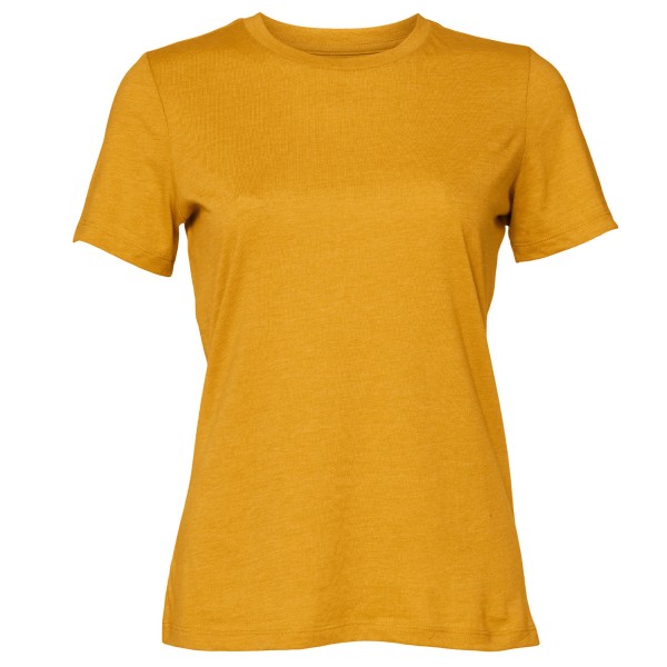 Bella + Canvas Dam/Dam Heather Relaxed Fit T-Shirt M Must Mustard Yellow M