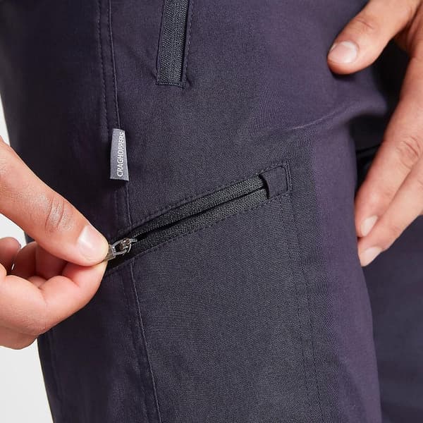 Craghoppers Herr Expert Kiwi Pro Stretch Byxor 32S Mörkblå Dark Navy 32S