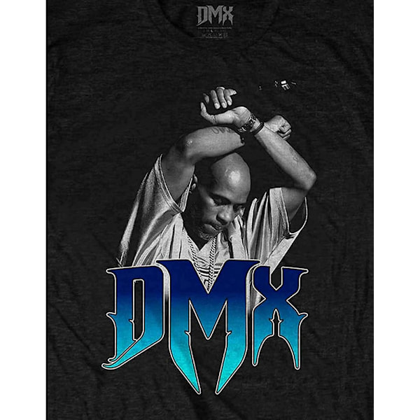 DMX Unisex Vuxen Arms Crossed Bomull T-Shirt S Svart Black S