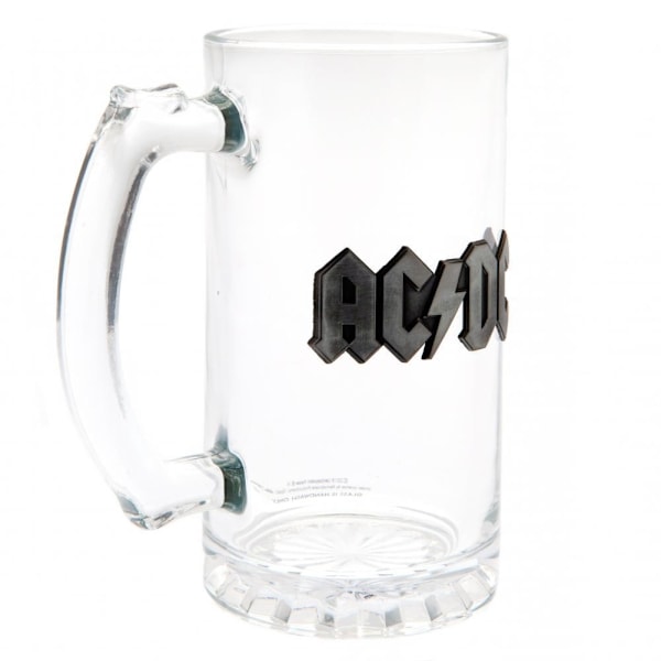 AC/DC Glas Tankard 14 x 9cm Transparent Transparent 14 x 9cm