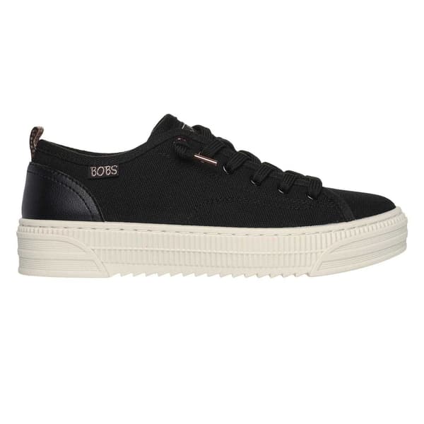 Skechers Dam Bobs Copa Canvas Trainers 2 UK Svart Black 2 UK