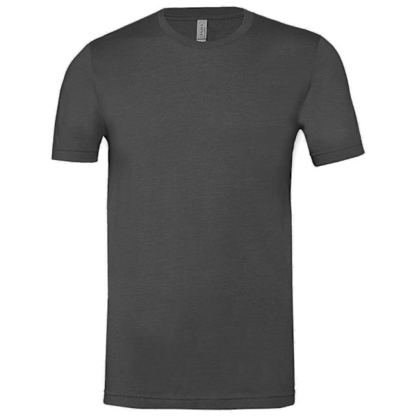 Bella + Canvas Unisex Vuxen T-shirt M Carbon Grey Heather Carbon Grey Heather M