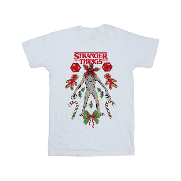 Netflix Stranger Things Jul Demogorgon T-shirt M Vit White M