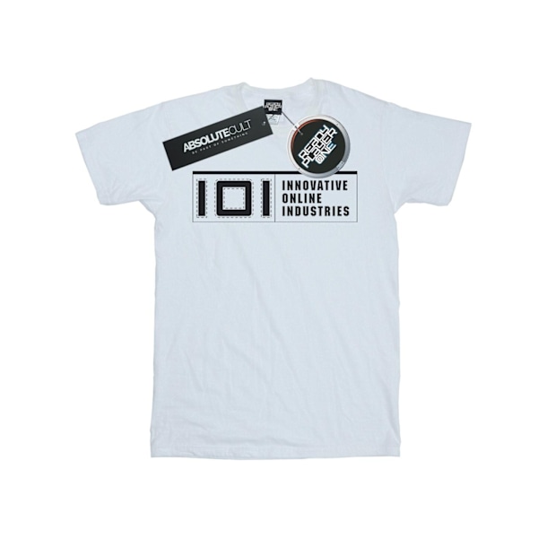 Ready Player One Mens IOI Logo T-Shirt 4XL Vit White 4XL