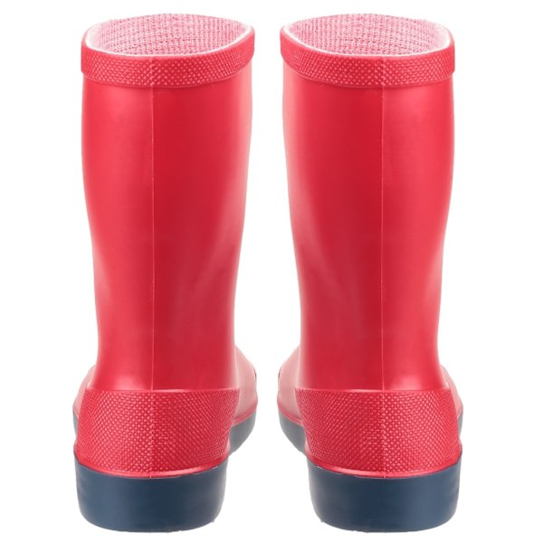 Dunlop Unisex Mini Elephant Wellington Boots för barn 25 EUR R Red/Blue 25 EUR