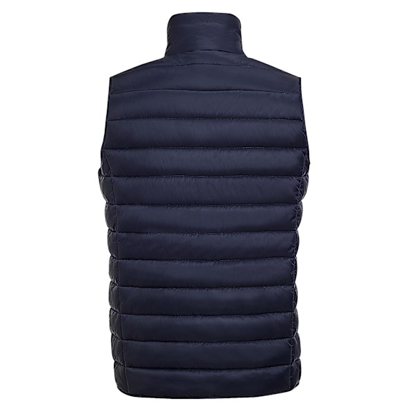 SOLS Herr Wave Vadderad Vattenavvisande Bodywarmer/Gilet 3XL Marinblå Navy 3XL