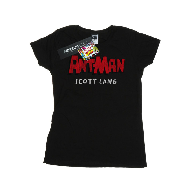 Marvel Womens/Ladies Ant-Man AKA Scott Lang Bomullströja XL B Black XL