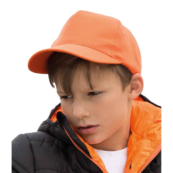 Result Headwear Barn/Barn Boston 5 Panel Baseball Cap One Orange One Size