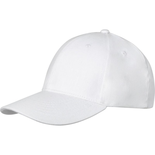 Elevate Unisex Vuxen Davis 6-Panel Keps Storlek One White White One Size