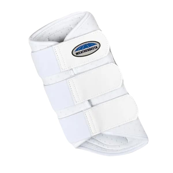 Weatherbeeta Single Lock Brushing Boots Pony White White Pony