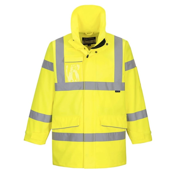 Portwest Hi-Vis Regnjacka M Gul Yellow M