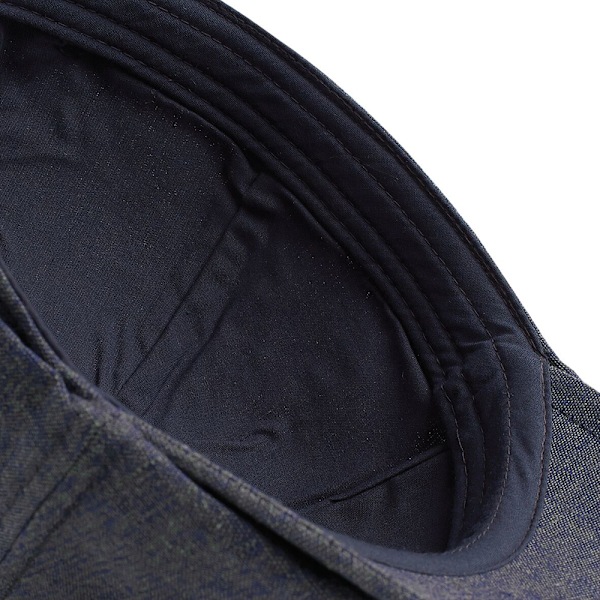 Beechfield Classic Gatsby Sommar Flat Cap En Storlek Blå Li Blue Linen One size