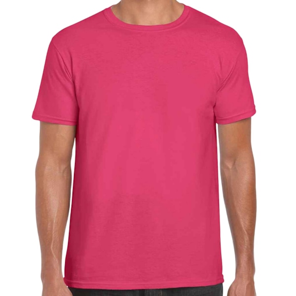 Gildan Herr Kortärmad Soft-Style T-Shirt XL Heliconia Heliconia XL