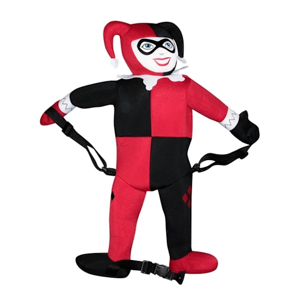 Harley Quinn Back Buddy Ryggsäck En Storlek Röd/Svart/Vit Red/Black/White One Size