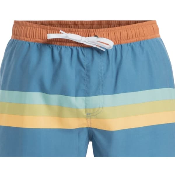 Quiksilver Herr Stripes Badshorts M Coronet Blue Coronet Blue M