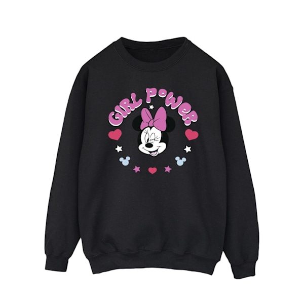 Disney Mens Minnie Mouse Girl Power Sweatshirt 5XL Marinblå Navy Blue 5XL