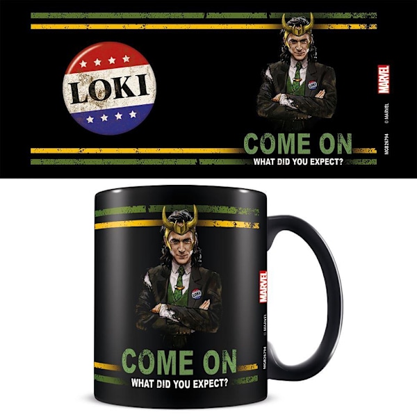Loki Vad Förväntade Du Dig? Mugg En Storlek Flerfärgad Multicoloured One Size