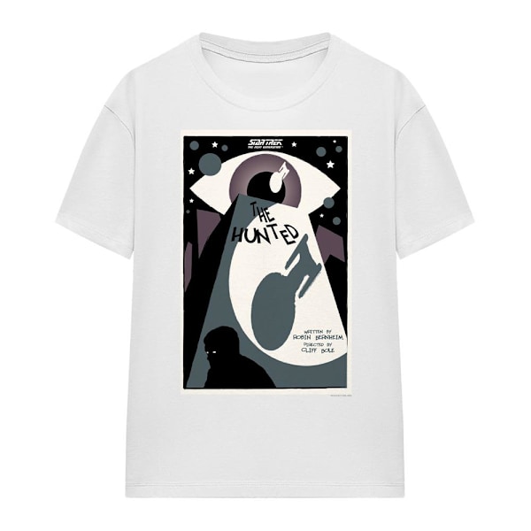 Star Trek Unisex Vuxen The Next Generation Säsong 3 Avsnitt 11 White M