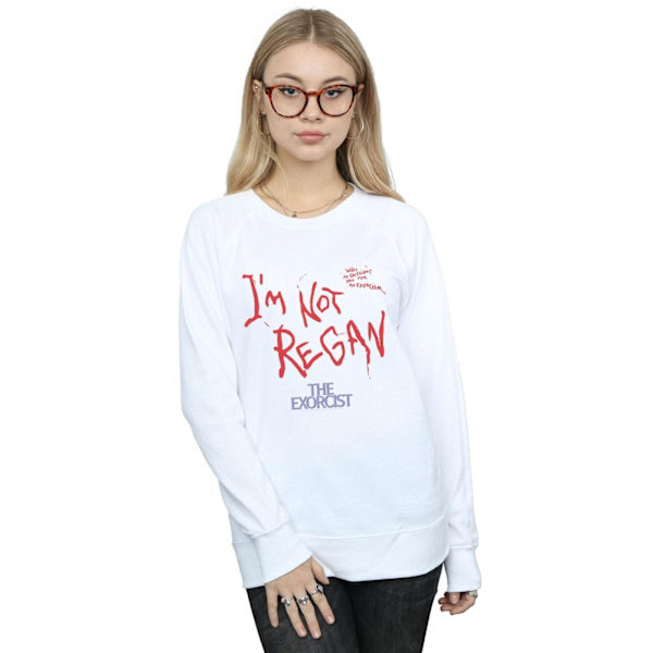 The Exorcist Dam/Damer Jag Är Inte Regan Sweatshirt M Vit White M