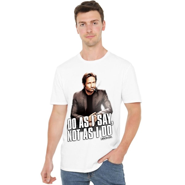 Californication Herr Do As I Say T-Shirt 4XL Vit White 4XL