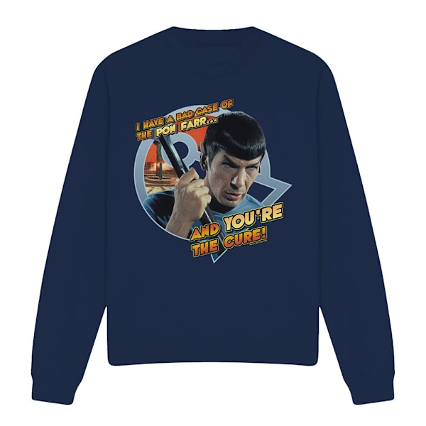 Star Trek Unisex Vuxen Pon Farr Sweatshirt XL Marinblå Navy XL