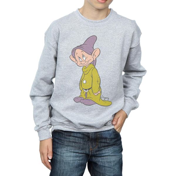 Disney Boys Classic Dopey Sweatshirt 7-8 år Sports Grey Sports Grey 7-8 Years