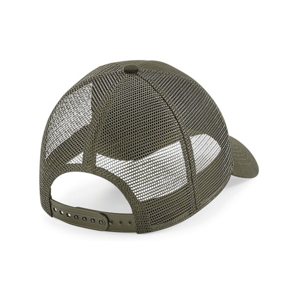 Beechfield Unisex Vuxen Organisk Bomull Trucker Cap En Storlek Oliv Olive One Size