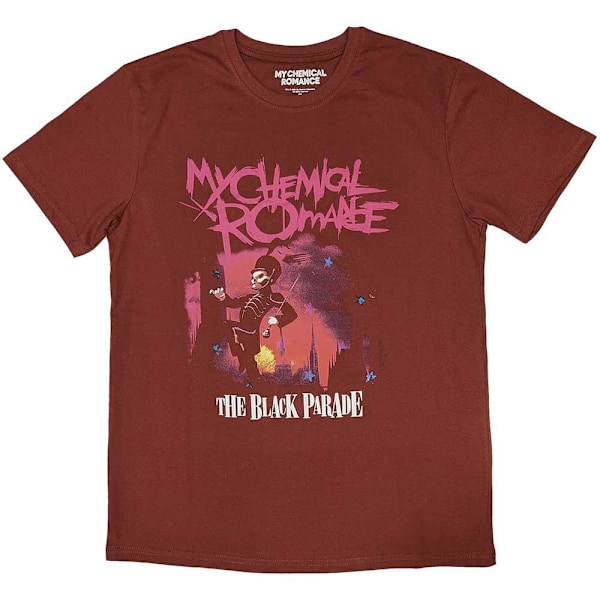 My Chemical Romance Unisex Vuxen March T-Shirt S Röd Red S