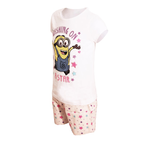 Despicable Me Flickor Önskar På En Stjärna Kort Pyjamas Set 6 År White 6 Years