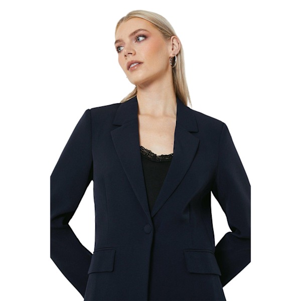 Principles Dam/Dam Single-Breasted Blazer 10 UK Marinblå Navy 10 UK