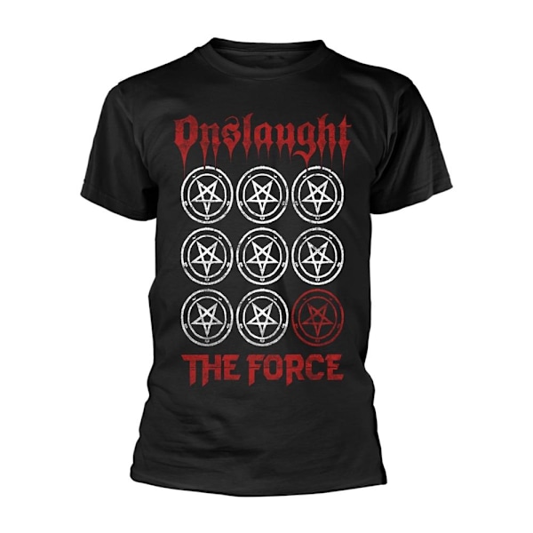 Onslaught Unisex Vuxen The Force T-Shirt S Svart Black S