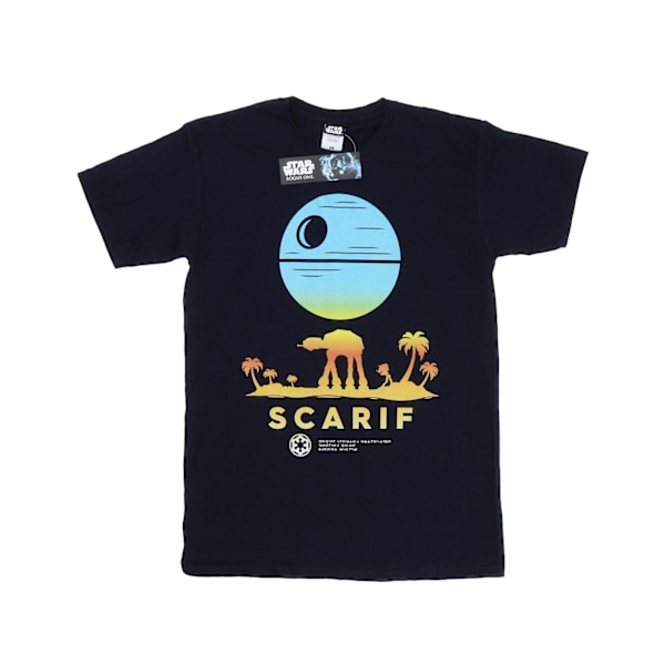 Star Wars Rogue One Scarif Sunset T-shirt XL Deep Navy för män Deep Navy XL